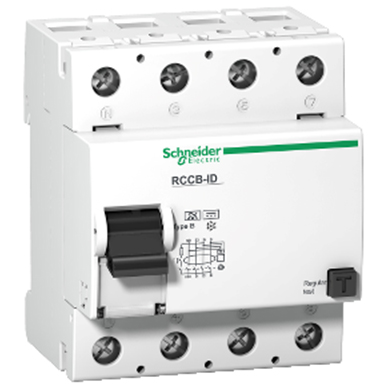 Phase Electrical  AC Residual Current Circuit Breakers (RCCBs) - ID