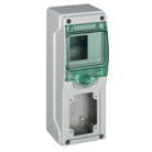 Mini Enclosure (suitable to mount modular devices and PratiKa 16A socket) Phase Electrical